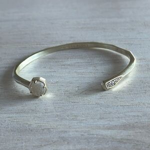Kendra Scott Gold Bangle with Iridescent Drusy